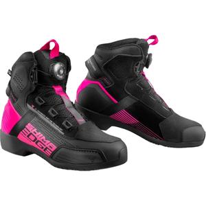 Damen Motorradstiefel Shima Edge Vent schwarz-rosa