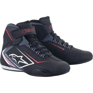 Alpinestars Sektor Wasserdichte Motorradstiefel schwarz-weiß-grau