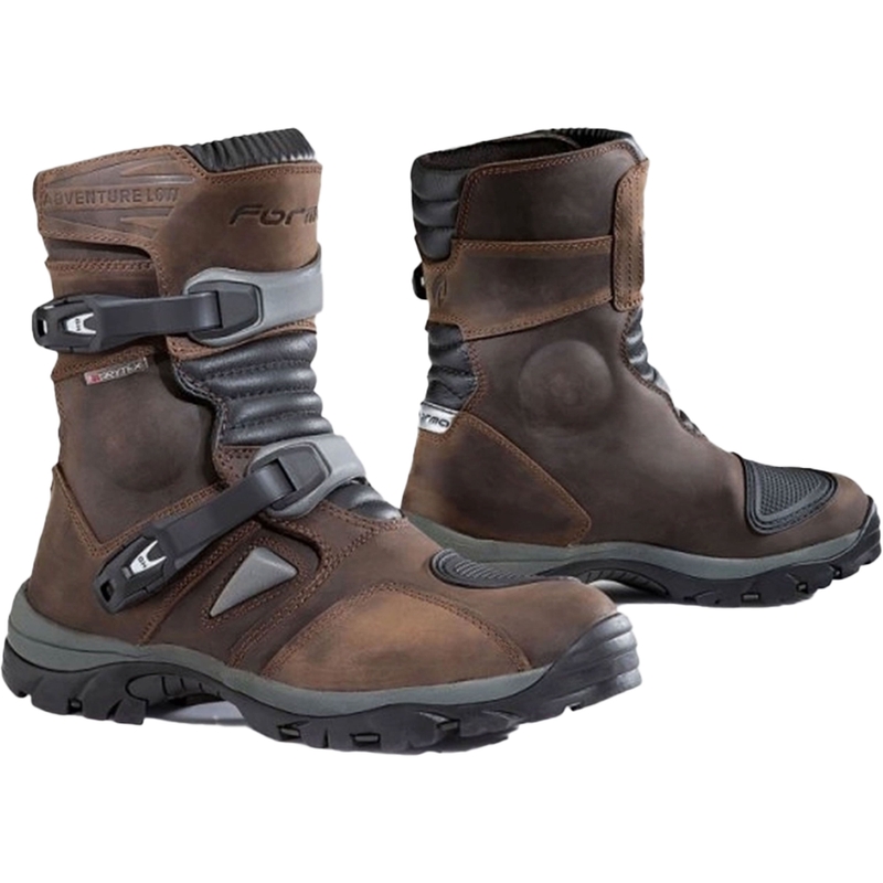 Moto Schuhe Forma Adventure Low WP braun
