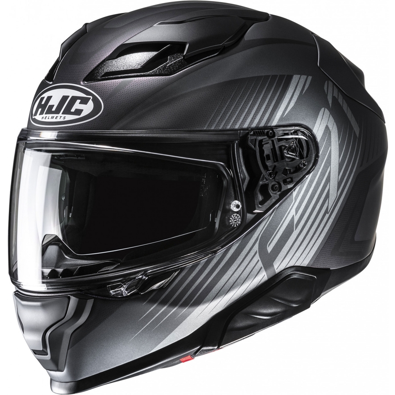 Integralhelm Motorrad HJC F71 Catos MC5SF schwarz-grau