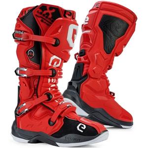 Eleveit X-Legend Motorradstiefel rot