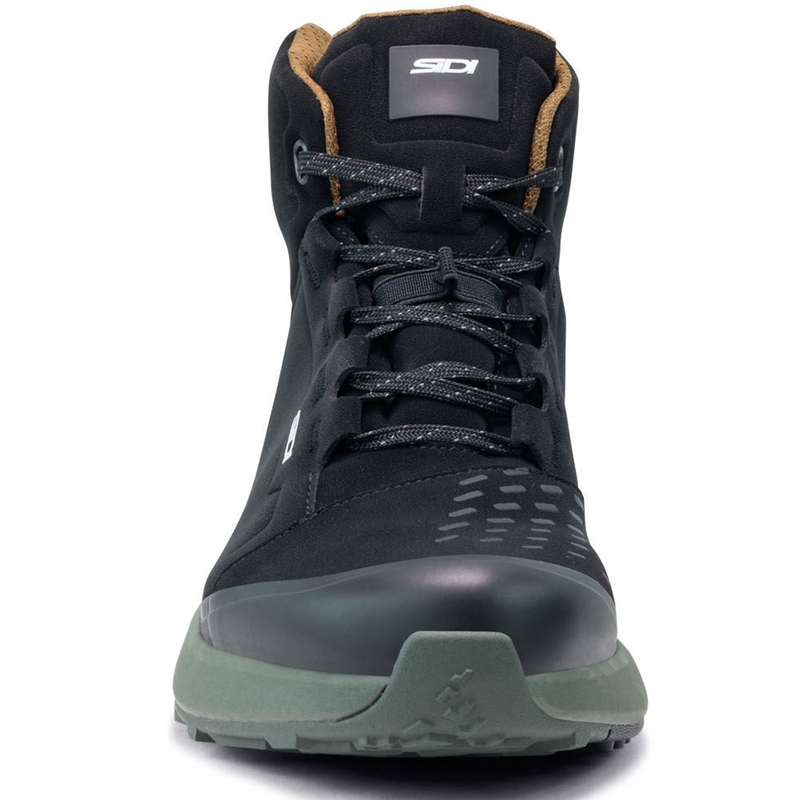 SIDI NUCLEUS Suede WP Motorradstiefel schwarz-grün