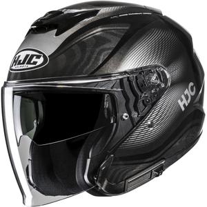 Jet-Motorradhelm HJC i40N Vision MC5 schwarz-weiß
