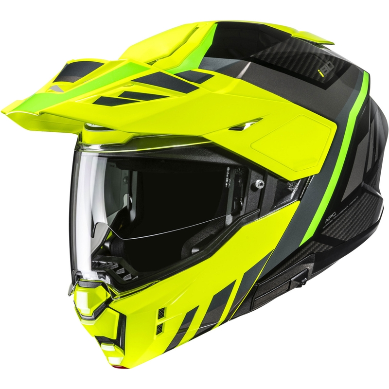 Klapphelm Motorrad HJC i80 Imes MC3H schwarz-fluo gelb-fluo grün