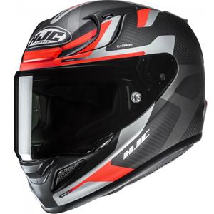 Integralhelm Motorrad HJC RPHA 12 CARBON Xentra MC6HSF schwarz-grau-rot