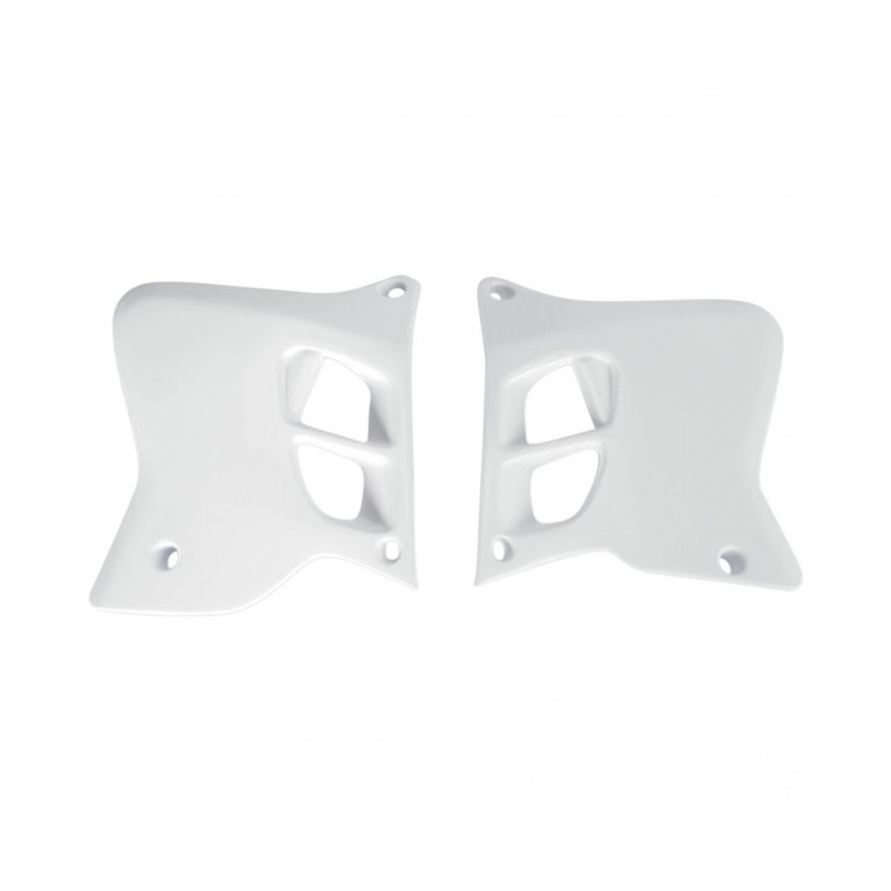 Radiator scoops POLISPORT weiß für YAMAHA YZ 125 1993-1995, YAMAHA YZ 250 1993-1995