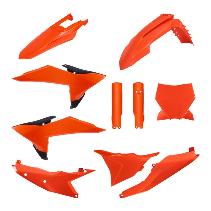 Satz Kunststoffteile POLISPORT orange