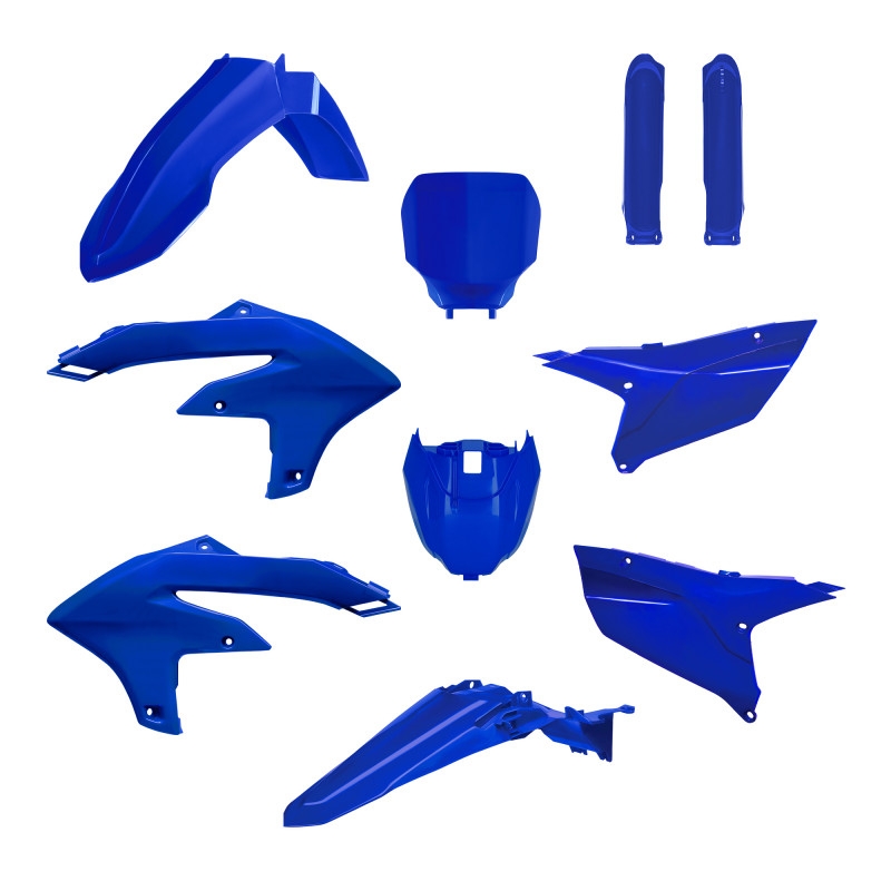Satz Kunststoffteile POLISPORT blau