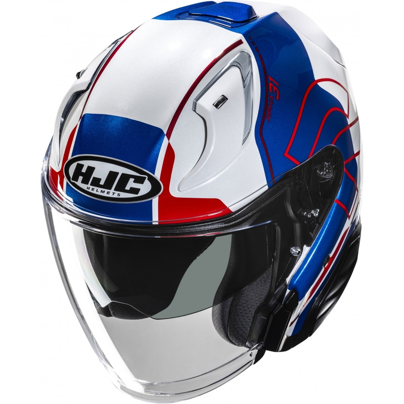 Jet-Motorradhelm RPHA 31 Dereen MC21 weiß-blau-rot