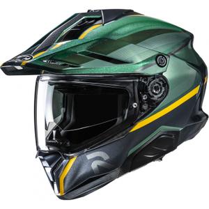 Enduro Motorradhelm HJC RPHA 60 Arbre MC4 grün-schwarz-gelb