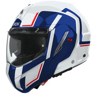 Airoh Mathisse 2 Genius Motorrad Klapphelm glänzend blau-rot