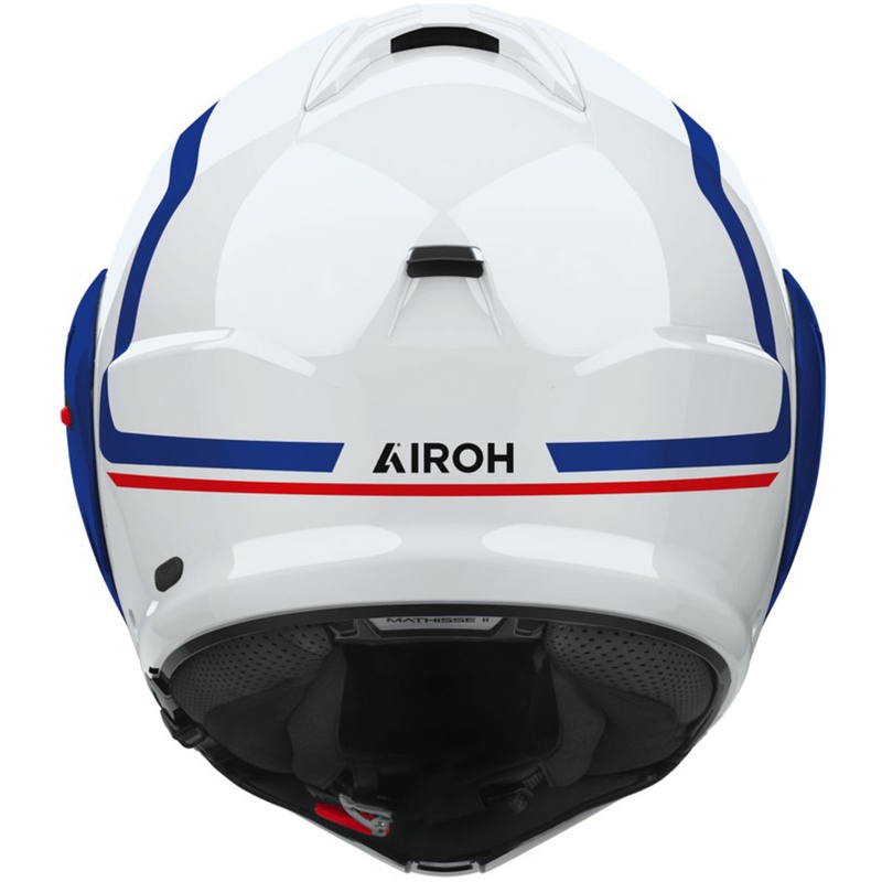 Airoh Mathisse 2 Genius Motorrad Klapphelm glänzend blau-rot