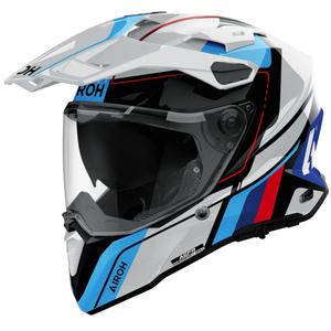 Endurohelm Airoh Commander 2 Skip glänzend weiß