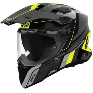 Endurohelm Airoh Commander 2 Skip mattgelb
