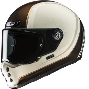 Integralhelm Motorrad HJC V10 Hodu MC9 beige-braun