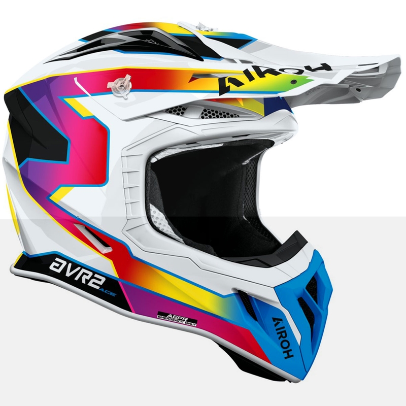 Airoh Aviator ACE 2 Sunrise Motocrosshelm glänzend mehrfarbig