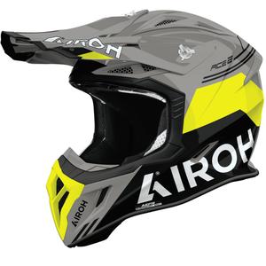 Airoh Aviator ACE 2 Fury Motocrosshelm glänzend gelb
