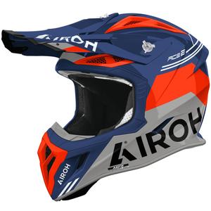 Airoh Aviator ACE 2 Fury Motocrosshelm glänzend cyan-rot