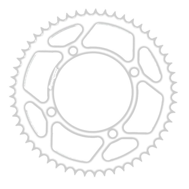 Aluminium-Ketten Rad SUPERSPROX schwarz 63T, 428