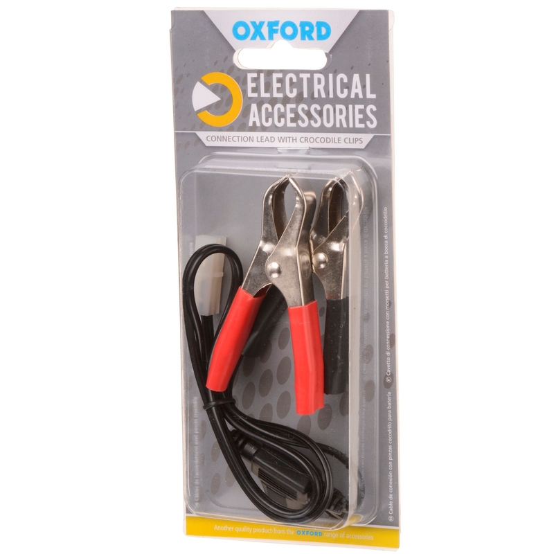 Verlängertes Oxford-Kabel mit Krokodilklemmen