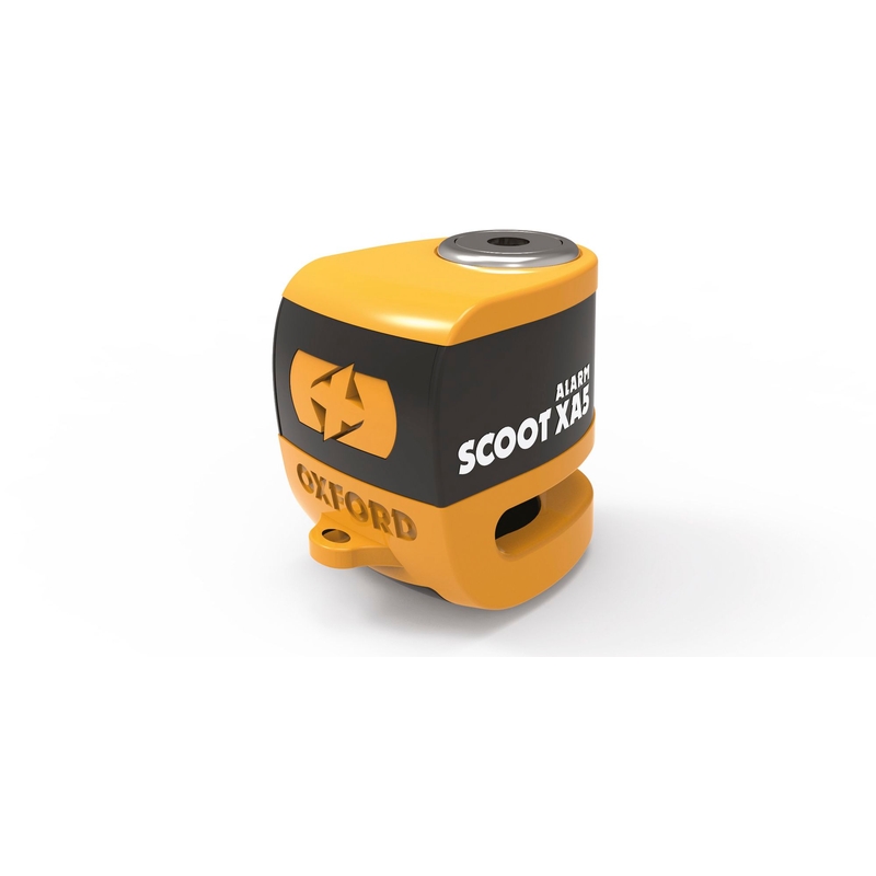 Oxford Scoot XA5 Scheibenbremsschloss orange-schwarz