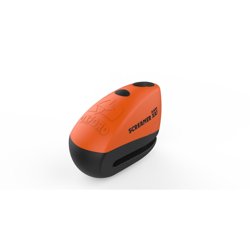 Oxford Screamer XA7 Scheibenbremsschloss orange-schwarz