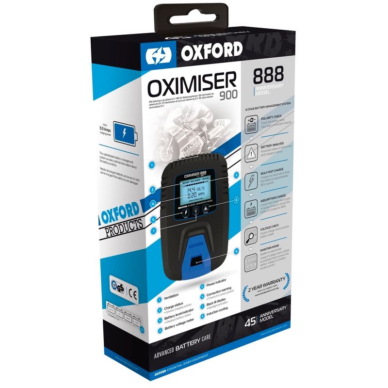 Oxford Oximiser 888 Ladegerät