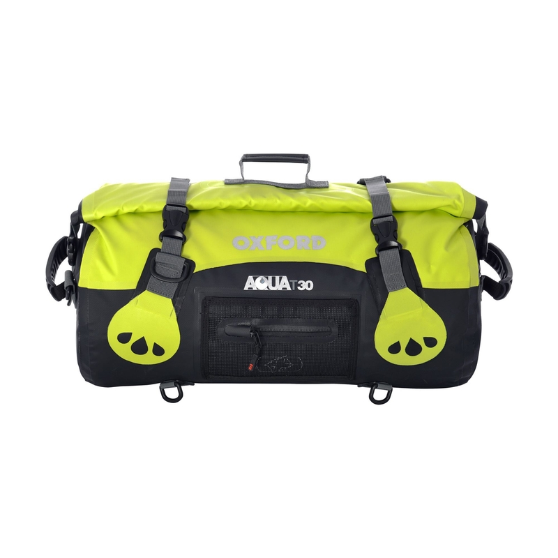 Wasserdichte Oxford Aqua30 Rolltasche schwarz-fluo gelb