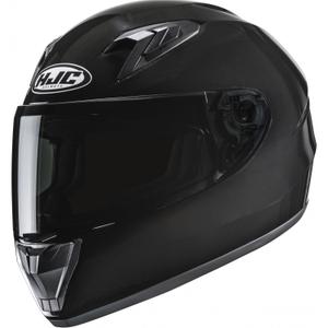 Kinder-Integralhelm für Motorräder HJC Y10 Solid metallic schwarz