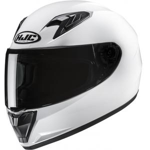 Kinder-Integralhelm für Motorräder HJC Y10 Solid Pearl White