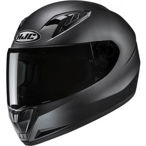 Kinder-Integralhelm für Motorräder HJC Y10 Solid Semi Flat Black