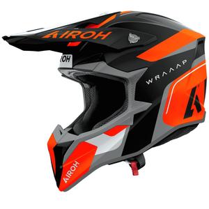 Airoh Wraaap Conquer Motocrosshelm matt orange