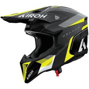 Airoh Wraaap Conquer Motocrosshelm mattgelb