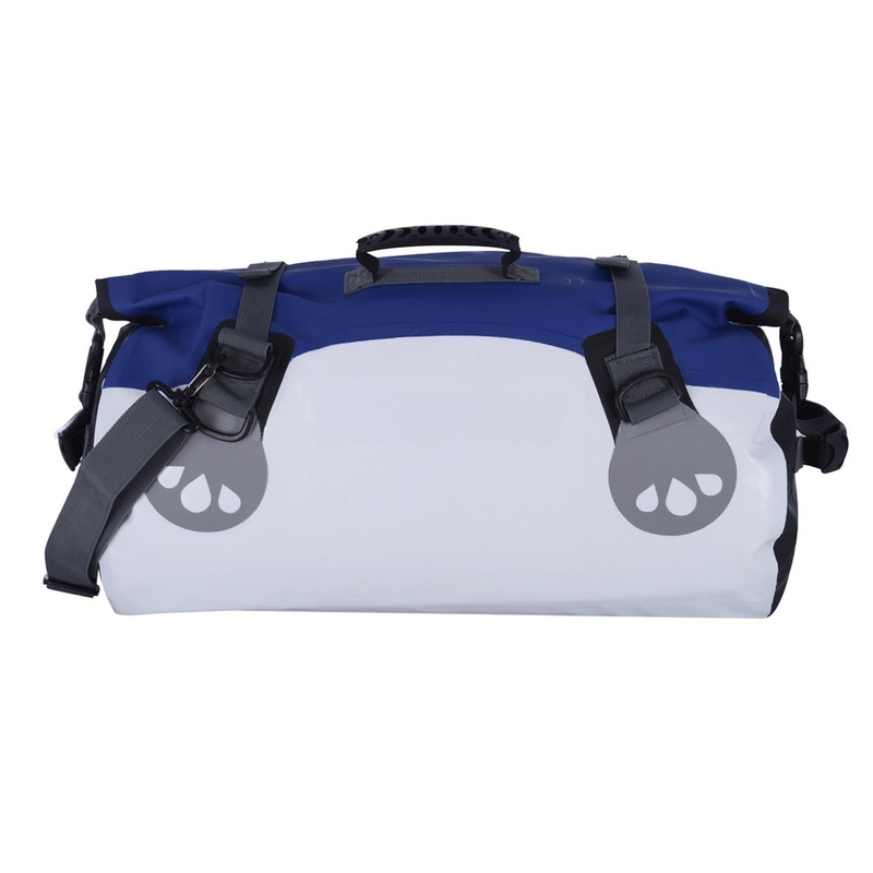 Wasserdichte Oxford Aqua RB-30 Rolltasche weiß-blau