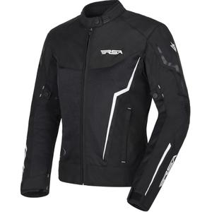 RSA Bolt Damen Motorradjacke schwarz-weiß