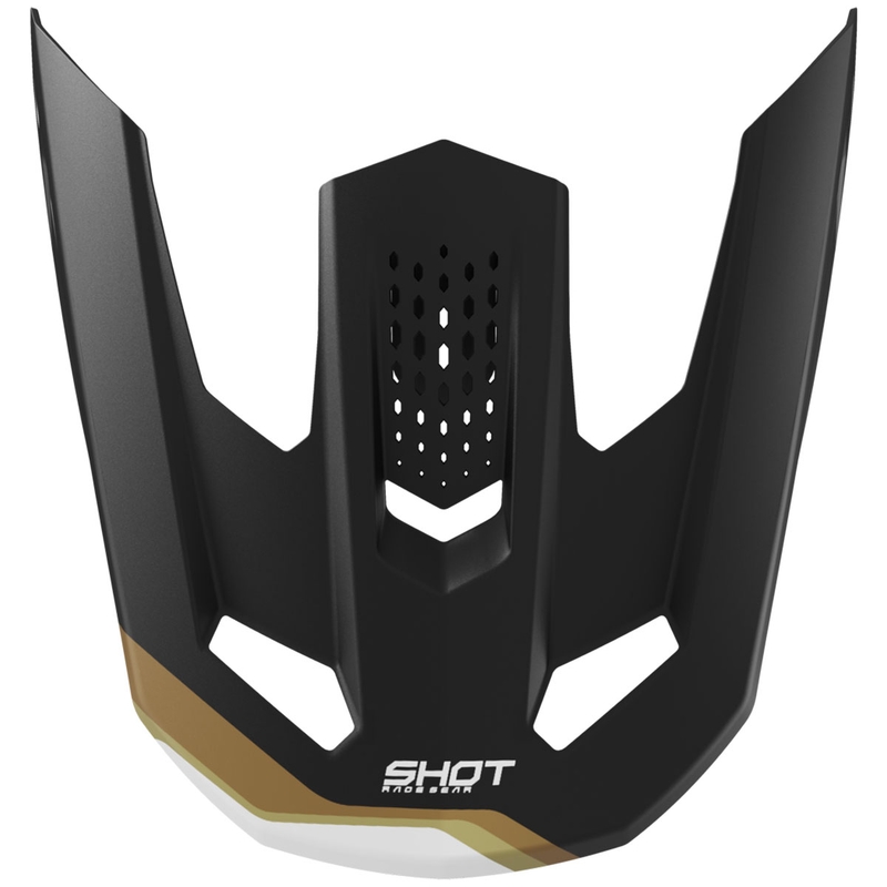 Visier für Shot Speed Atomic Helme, Mattgold