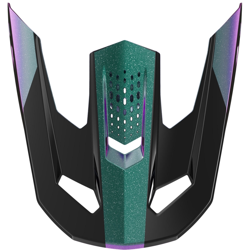 Visier für Shot Speed Fury Helme, glänzendes Chamäleon