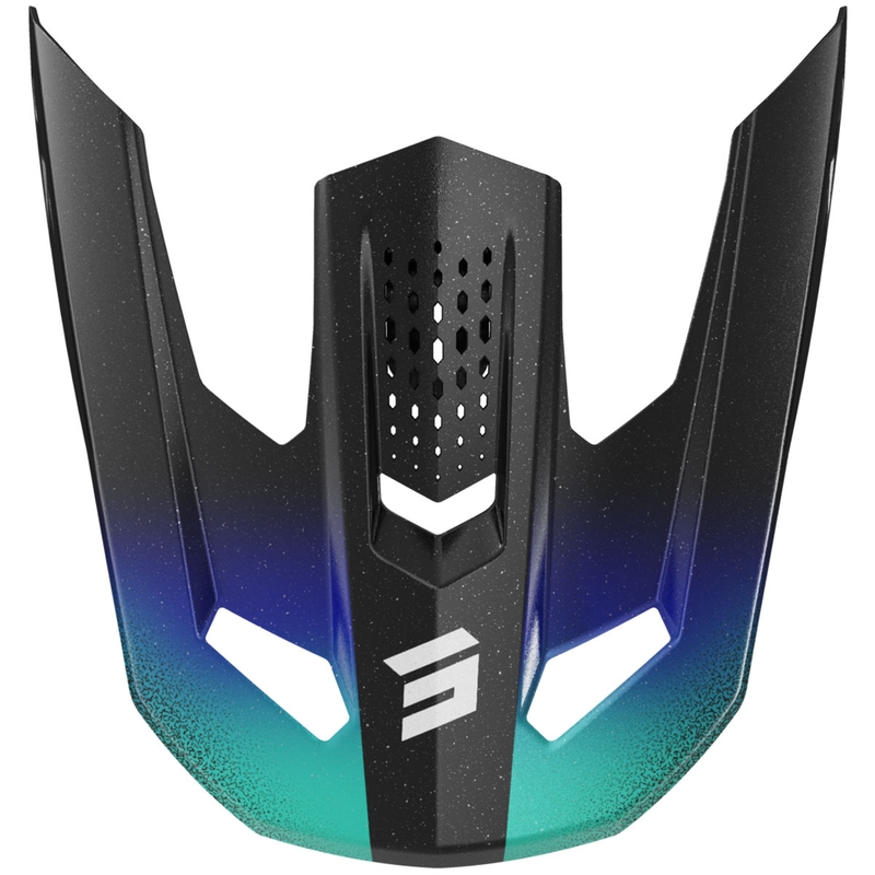 Visier für Shot Speed Olymp Helme perlblau