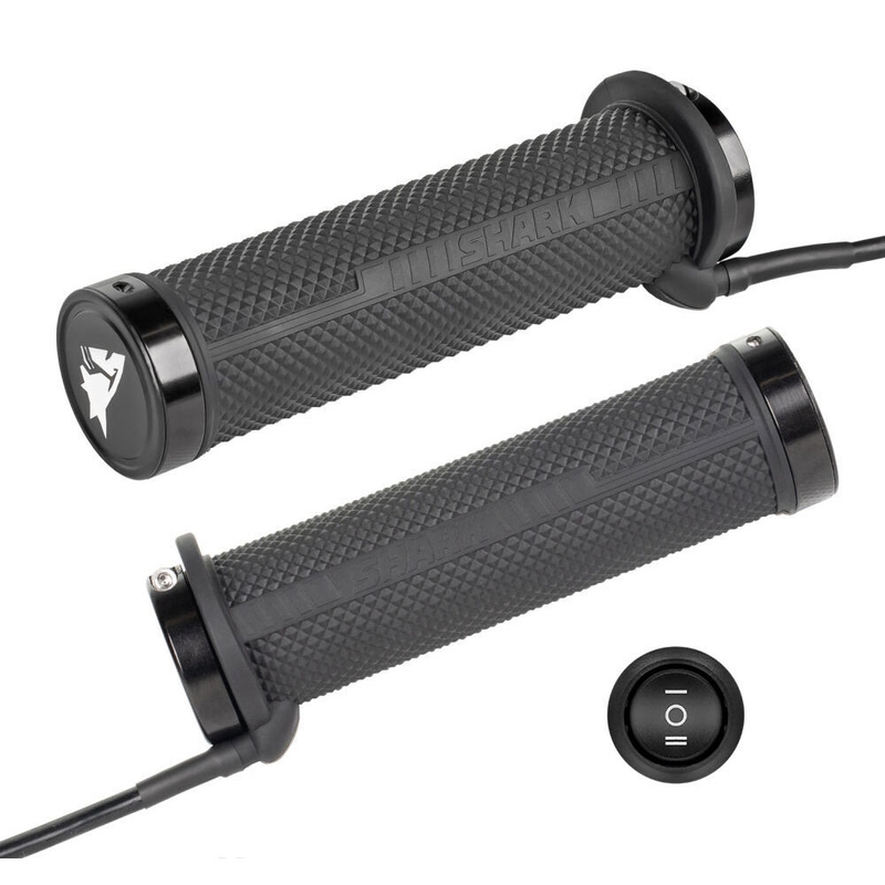Shark Lock-On Heizgriffe schwarz