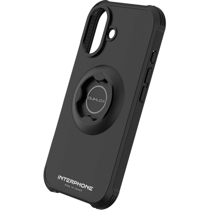Interphone QUIKLOX Tetraforce-Apple iPhone 17 Handyhülle schwarz
