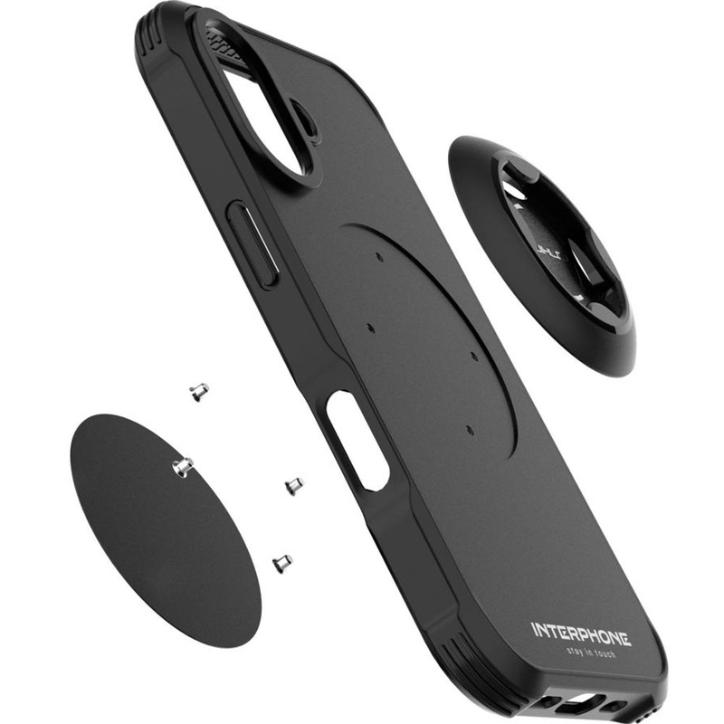 Interphone QUIKLOX Tetraforce-Apple iPhone 17 Handyhülle schwarz