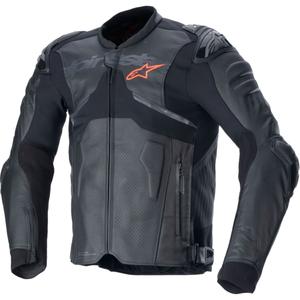 Alpinestars Atem 5 Leder-Motorradjacke schwarz
