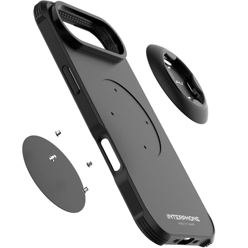 Hülle für Interphone QUIKLOX Tetraforce-Apple iPhone 17 Air schwarz