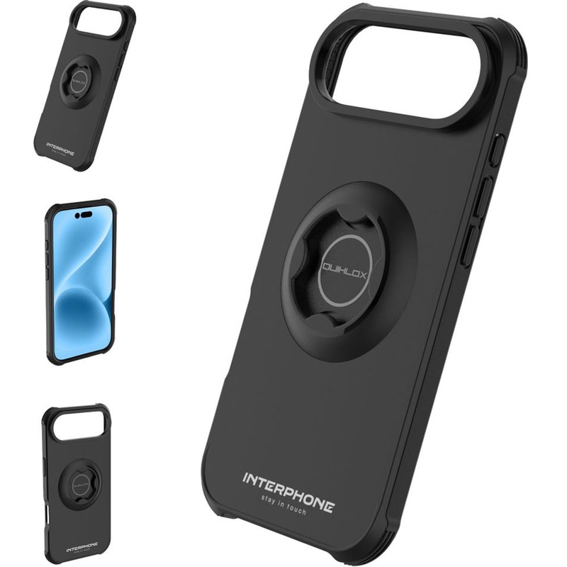 Hülle für Interphone QUIKLOX Tetraforce-Apple iPhone 17 Air schwarz