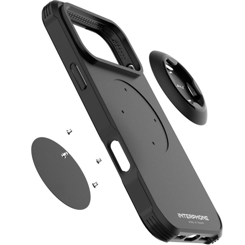 Interphone QUIKLOX Tetraforce-Apple iPhone 17 Pro Max Handyhülle schwarz