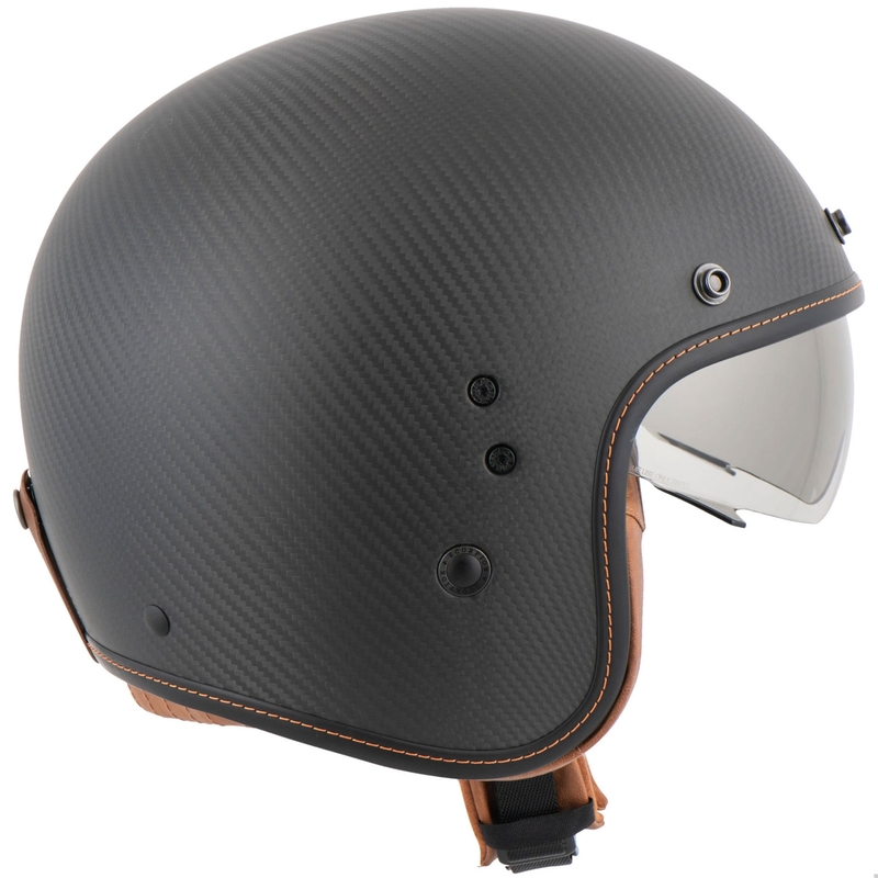 Scorpion Belfast Evo Carbon Jethelm Schwarz Matt