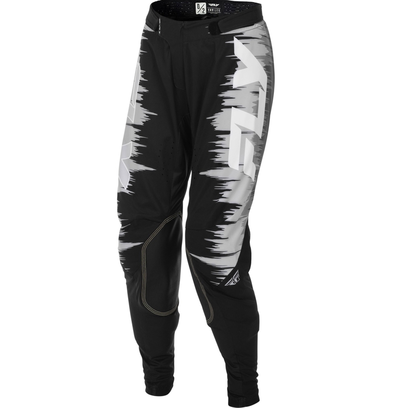 Damen Motocrosshose FLY Racing Lite schwarz-grau-weiß