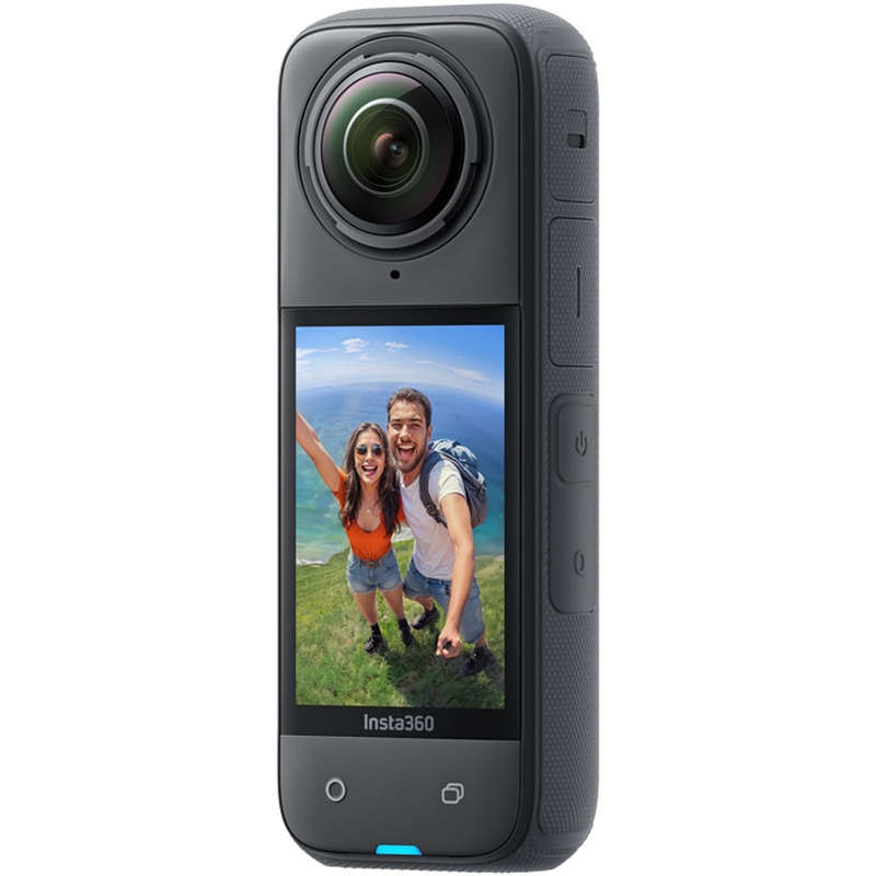 Insta360 X4 Motorrad-Bundle-Actionkamera Schwarz