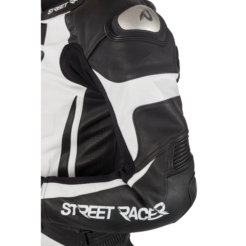 Street Racer Fasttrack schwarz-weißer Herren-Overall Ausverkauf