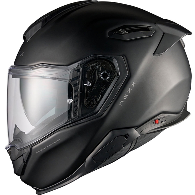 Nexx X.TR Plain Integralhelm für Motorrad, mattschwarz